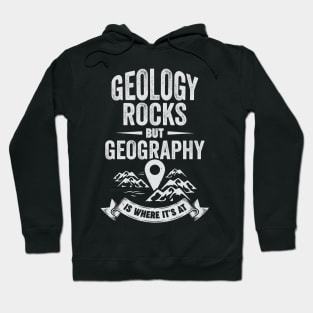 Geography Earth Geographer Science Teacher Gift Hoodie